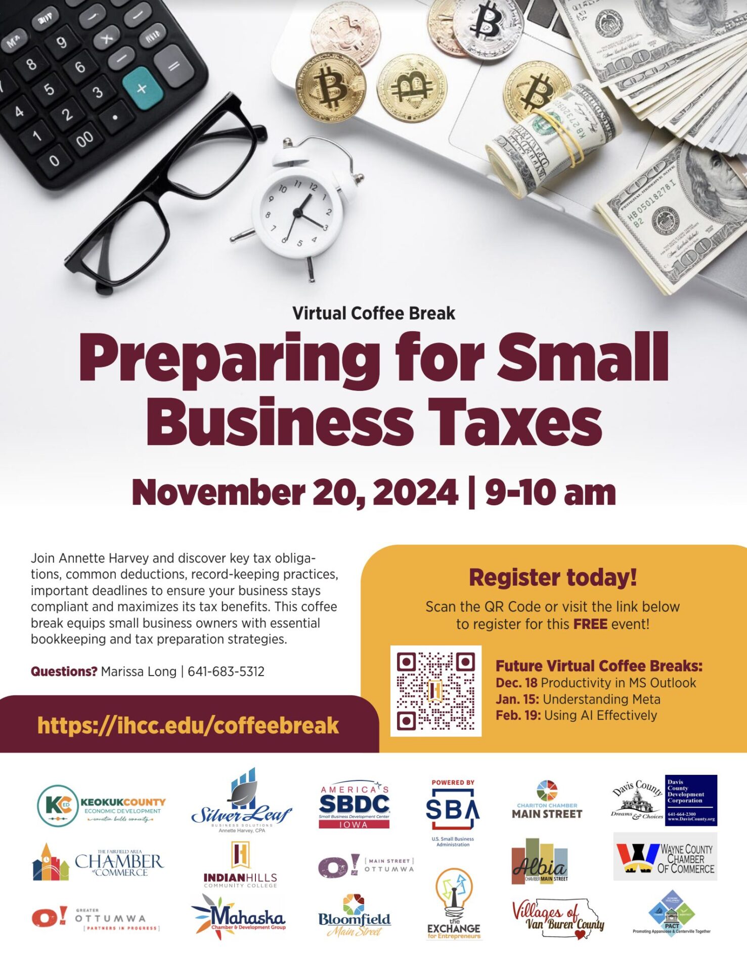 Virtual Coffee Break November 20th